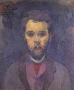 Paul Gauguin Portratit of William Molard (mk07) oil painting on canvas